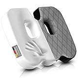 Healthfix® Orthopädisches Sitzkissen für Büro, Auto & Co.- Ergonomisches Sitzen aus Memory Foam mit entlastender Funktion des Steißbeins und der Sitzknochen. Reduziert Schmerzt & erhöht Komfort.