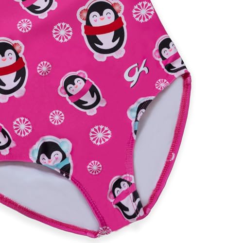 Image of GK Stars Gymnastics & Dance Leotard for Girls and Toddlers - Activewear One Piece Outfit in Fun Colorful Prints