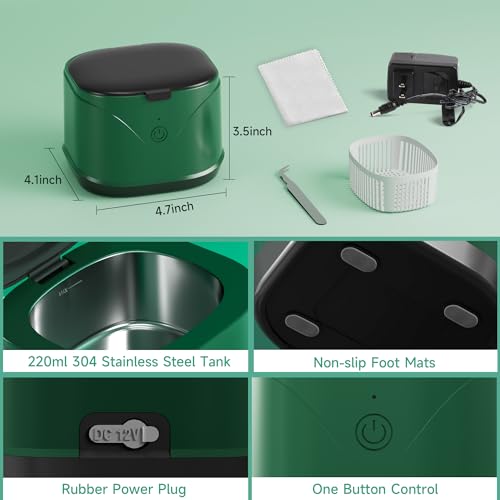 Rolway BCM181 Ultrasonic Retainer Denture Cleaner thumb #6