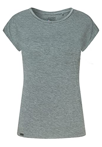 Jockey Women's Supersoft Lounge T-Shirt, Tin Melange, M