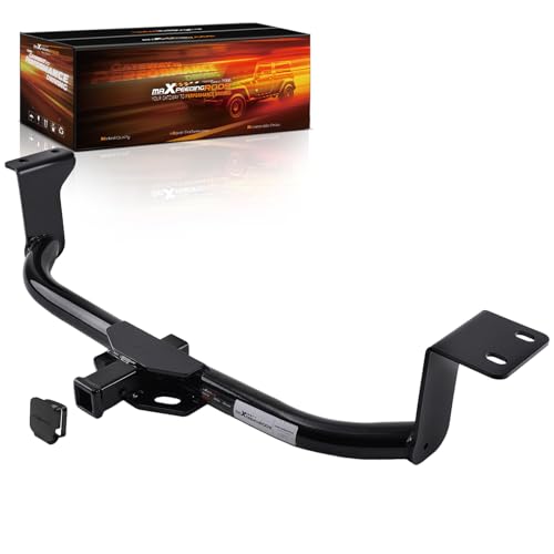 maXpeedingrods Rear Trailer Hitch Kit with Rubber Hitch Cover, Class