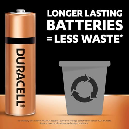 Image of Duracell India's #1 Ranked Battery for Everyday Devices Clock Remote Toys Hair Trimmer Health Monitor Machines (AA Alkaline, Pack of 40)