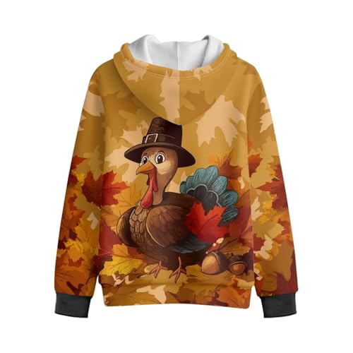 Children Zipper Up Sweatshirt, Long Sleeve Fleece Hoodies with Pocket, Sport Jacket for Boys 4-16 Years2