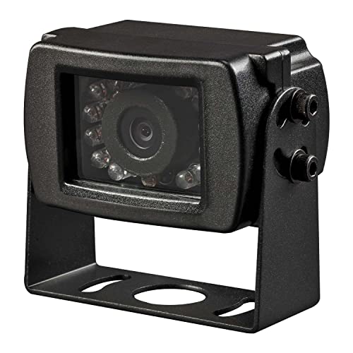 Voyager VCMS172B Super CMOS Color Rear Mount Observation Camera Black 12VDC Waterproof Built-in Microphone Electronic Automatic Iris Mirrored Image Orientation 600 TV Line Resolution