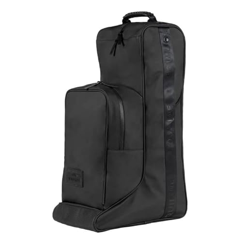Equiline Bolso para botas y casco, talla única, color negro Cover
