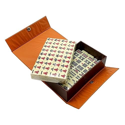 Jeu Mahjong Portable avec dés pour voyage et loisirs en famille
