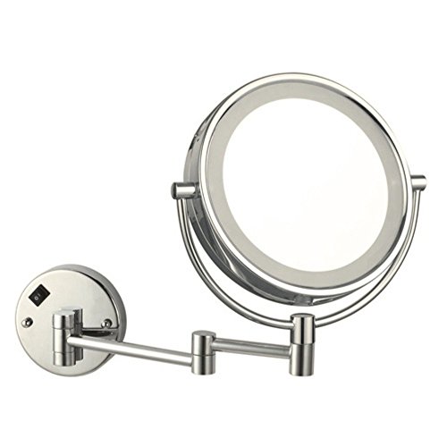 Espejo Maquillaje LED Redondo 3x Nombreks