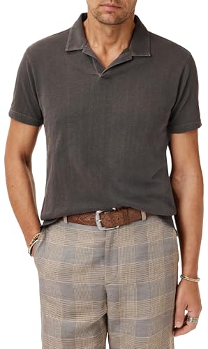 Polo Zion John Varvatos gris pour un style urbain chic