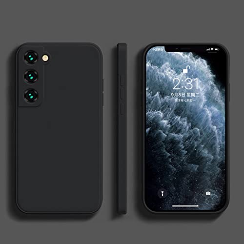 Coque silicone liquide Samsung Galaxy S10E noir housse fine
