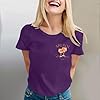 T Shirts for Women Graphic T Shirts Summer Clothing Short Sleeve, purple, S #2