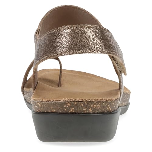 Image of Dansko Reece Sandal for Women - Memory Foam and Cork Footbed for Comfort and Arch Support - Lightweight Rubber Outsole for Long-Lasting Wear with Hook & Loop Strap