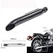 Fast Pro Silenciador universal para motocicleta, tubo de escape para Harley Cafe...
