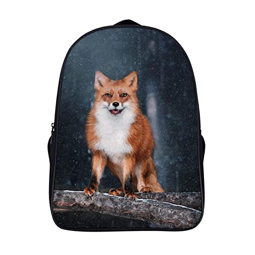 Sac à dos scolaire enfants Fox - Cartable garçon fille 40x28x16cm