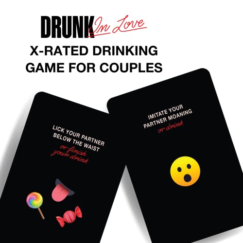 Drunk In Love: X-Rated Couples Drinking Game - Intimate Relationship Card Game With Spicy Dares #TOP1