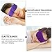 Healifty Comfortable Sleeping Eye Mask Blindfold Light Blocking for Women Men Travel