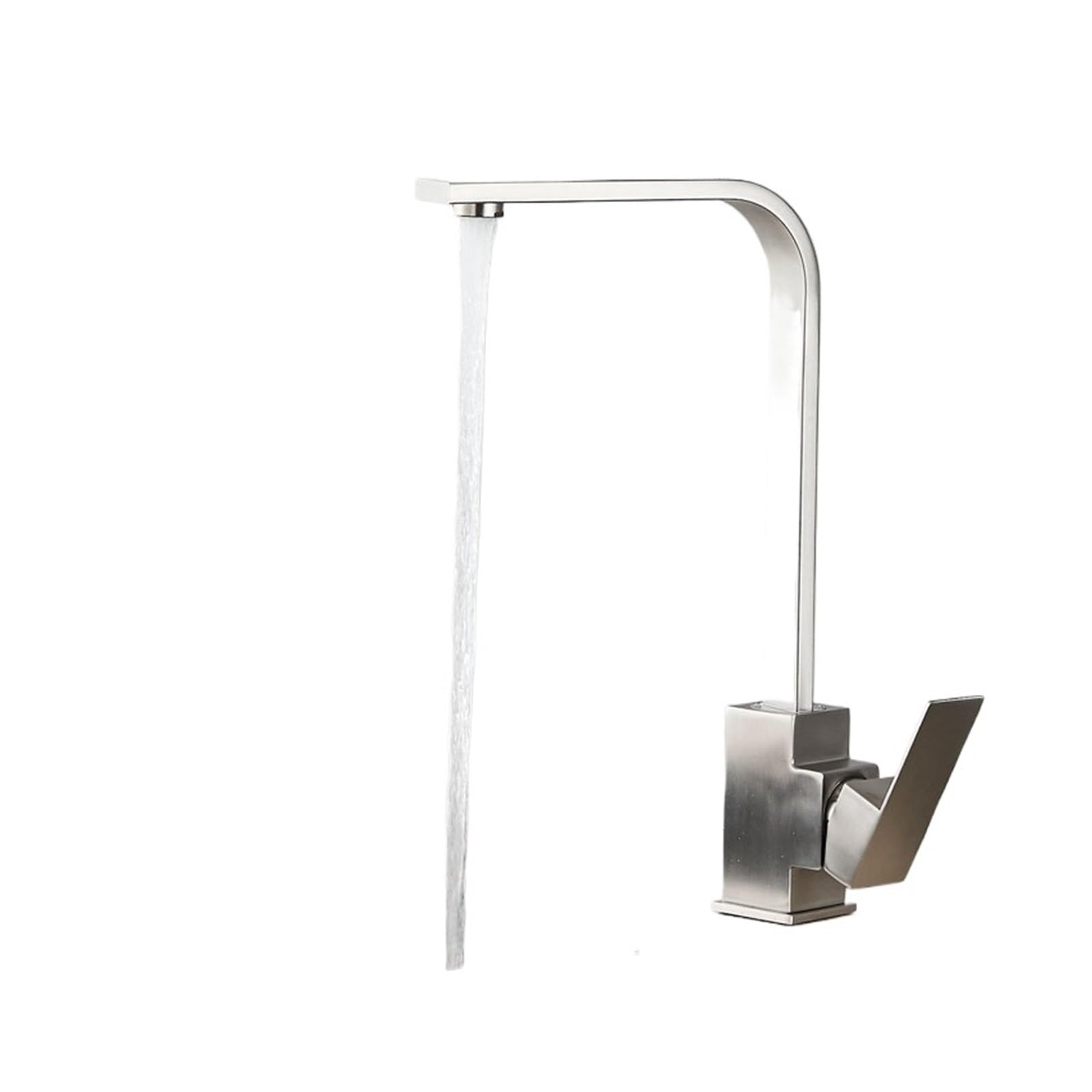 Robinet de cuisine eau chaude froide pour simplifier la vaisselle sur îlot