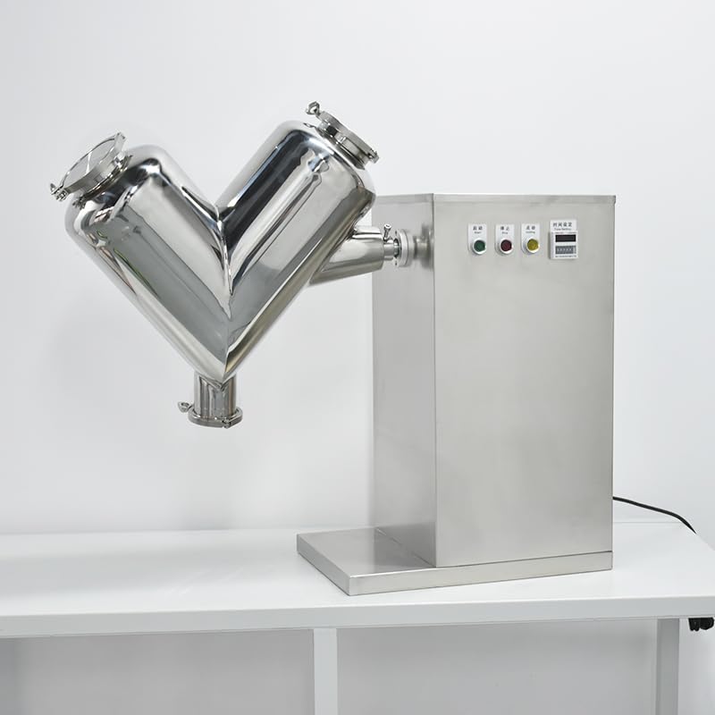 VH30 Tianhe Mixing Machine V Type 20r/min Pharmaceutical Powder Mixer Chemical Powder Blending Machine