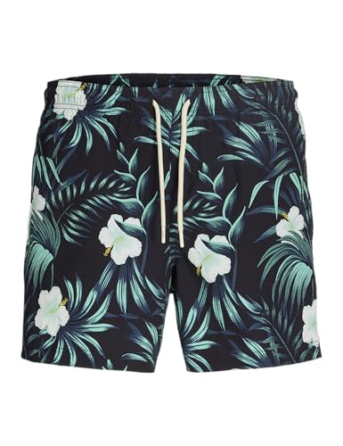 Swim short Jpstmaui Flower Seersucker contre l'effet maillot mouillé