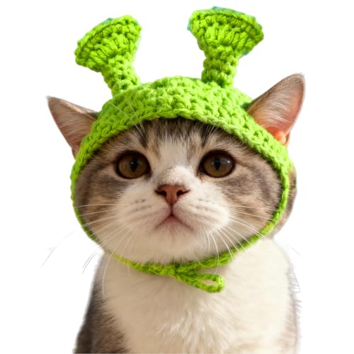 Floofelove Cute Cat Hat Costume Suitable for 5 to16 lbs - cat Hats for Cats only Head Circumference 11 or Less Kitten hat pet Photography Outfits