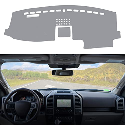BERKSYDE Dashboard Dash Cover Mat Carpet Compatible with 2007-2011 Toyota Camry(Grey) by BERKSYDE - Used condition - US$21.84
