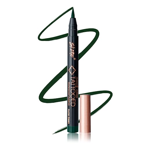 Skone Tattooed Liquid Eyeliner Pen, Waterproof Felt Tip