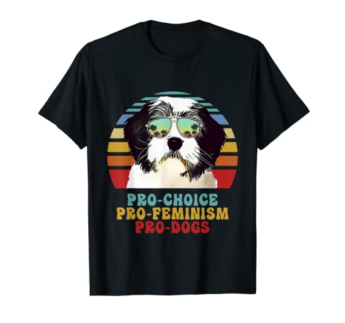 Polish Lowland Sheepdog Pro Choice Pro Feminism Pro Dogs Men Women Kids T-Shirt