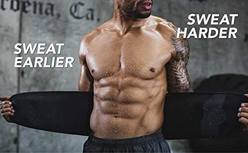 Image of Weight Loss Hot Slimming Belt for Men, Women Belly Sweat Slim Belt Neoprene Fat Burning Sauna Waist Trainer Healthy Sweat, Weight Loss, Lower Back Posture