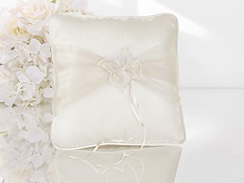 PartyDeco Butterfly Pillow Holder, White, Bianco, One-size - Image 3