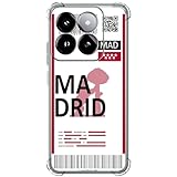 billetes madrid malaga renfe CARCASA MÓVIL - para el Xiaomi 14 Pro 5G de Tarjeta de Embarque. No esperes más, personaliza tu funda con cuatro esquinas reforzadas. Incluye mini-puntos, casi imperceptibles para evitar manchas que se forman por el vacío de la funda con el móvil. Su forma se ajusta milimétricamente a los distintos tamaños y modelos. Máxima cobertura para tu Smartphone.