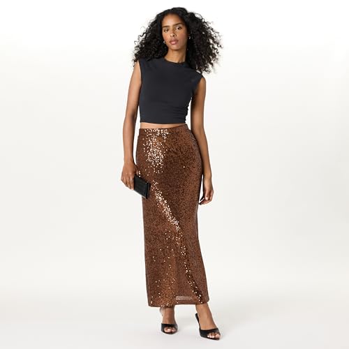 The Drop Women's Adela Sequin Maxi Skirt4