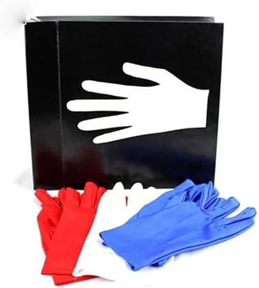 Miniatura 3 de Guantes de color ser cambiado Trucos de magia etapa Truco de magia Versión de bolsillo Gimmick para mago profesional