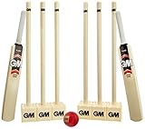 GM Flare Two Bat Kunststoff-Set Größe 6 (Kombi) Cricketschläger, Mehrfarbig, 32