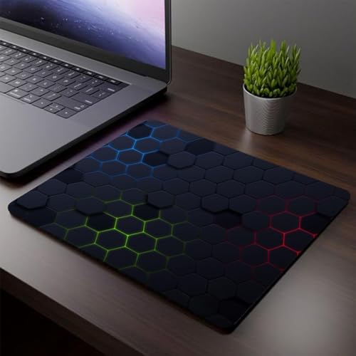 Image of Tuzker Gaming Mouse pad /Computer Mouse Mat for Speed and Precision Operation, Non-Slip Rubber Base, Smooth Cloth Surface for Laser & Optical Mouse, Laptop, MacBook, Notebook, Office-230x190mm (MP-08)