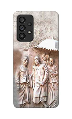 Image of Printed Hard Back Cover Case for Samsung Galaxy A53 5G Back Cover (Sai Baba) -1803