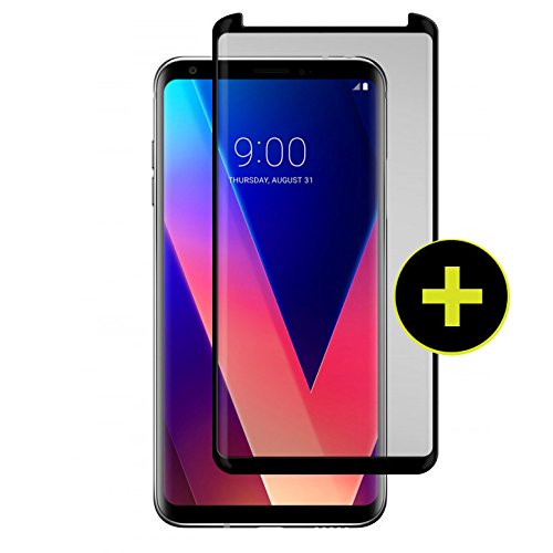 Gadget Guard Black Ice Plus Cornice Curved Edition Tempered Glass Screen Guard for LG V30/V30 Plus - Clear