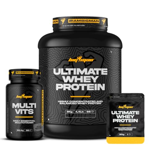 Pack BigMan Ultimate Whey Protein 2 kg + MULTI VITS Perlas 30 cap...
