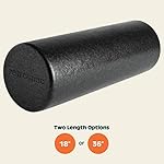 Retrospec Relief Foam Roller 18" & 36" High-Density EPP Extra Firm Round Foam Roller for Exercise, Massage Yoga, Pilates and Post Workout Muscle Recovery - Image 3