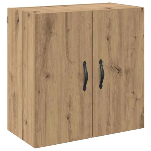 Armoire suspendue bois à 2 compartiments pour maximiser le rangement vertical - 2