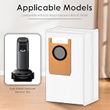 (6 sztuk) Wymienne Worki na Kurz Kompatybilne z Samoopróżniającą się Stacją Próżniową Eufy Robot Vacuum Omni S1 Pro, Worki filtrujące