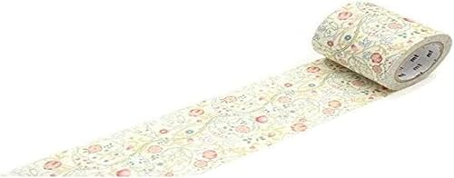 MT "William Morris Mary Isobel Washi Cinta de enmascarar, 1.969in x 32.8ft