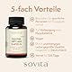 sovita Kalium Opti 400 Kapseln | Hochdosiert 400 mg | Unterstützt Nerven, Muskeln & Blutdruck | Elektrolythaushalt & Muskelkontraktion | Vegan & ohne Zusatzstoffe | 120 Kapseln
