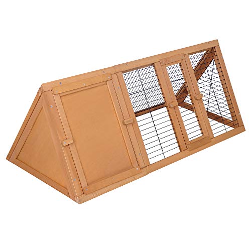 outdoor rabbit hutches