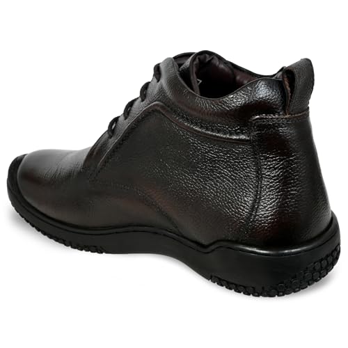 Image of Allen Cooper Shoes Genuine Original Leather Casual /Formal Lace-up Shoes (Color Options- Black /Brown, Sizes- 6,7,8,9,10)