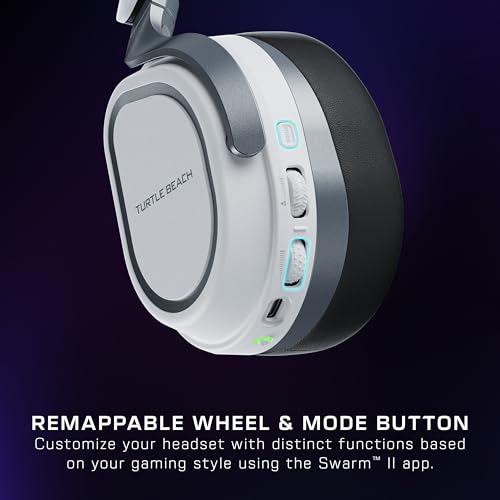 Image of Turtle Beach Stealth 700 Wireless Multiplatform Gaming Headset Renewed, PS5 | PlayStation, PS4, Bluetooth, 60mm Dual Drivers, 80-Hr Battery, Noise-Cancelling Flip-to-Mute Mic, Dual Transmitters, White