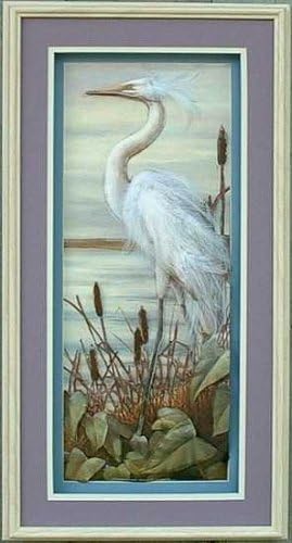 Egret Paper Tole 3D Decoupage Craft Kit Size 8x20 Inches 22182