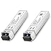 Price comparison product image QSFPTEK 2Pack 10G-LR 10km SFP+ Module 10GBASE-LR 1310nm 10km DDM LC 10gb SFP+ Transceiver for Cisco SFP-10G-LR, Ubiquiti UF-SM-10G, Mikrotik, Netgear, Zyxel, Qnap NAS, D-Link, and Other Open Switches