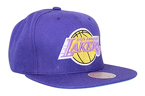 Mitchell & Ness Blue Under Finals Snapback HWC LA Lakers miniatura 4