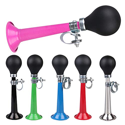 Buzina de ar de bicicleta, Romacci Campainha de bicicleta Alarme Corneta de silicone Trompete de sil