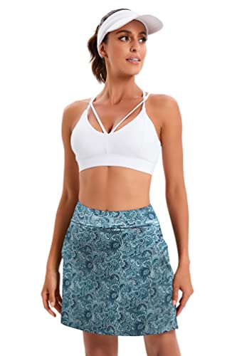 Image of Oyamiki Women's Active Athletic Skort Lightweight Tennis Skirt Perfect for Running Training Sports Golf