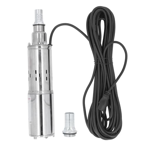 Pompe solaire submersible 48V 60V pour irrigation et puits profond 45M - 7